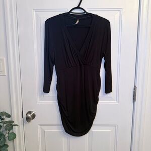 Thyme Maternity Black Long Sleeve Top